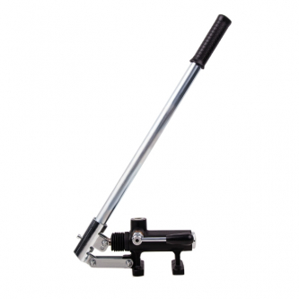 Tankless hand pump for single-acting cylinders with unloading lever